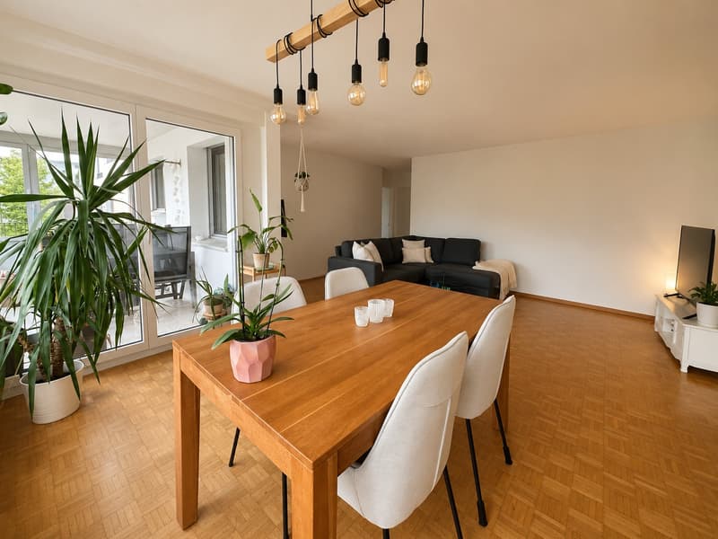 BEFRISTET: 01.10. - 31.12.2026: Möblierte 3.5-Zimmer-Wohnung mit Balkon in Risch-Rotkreuz (3)