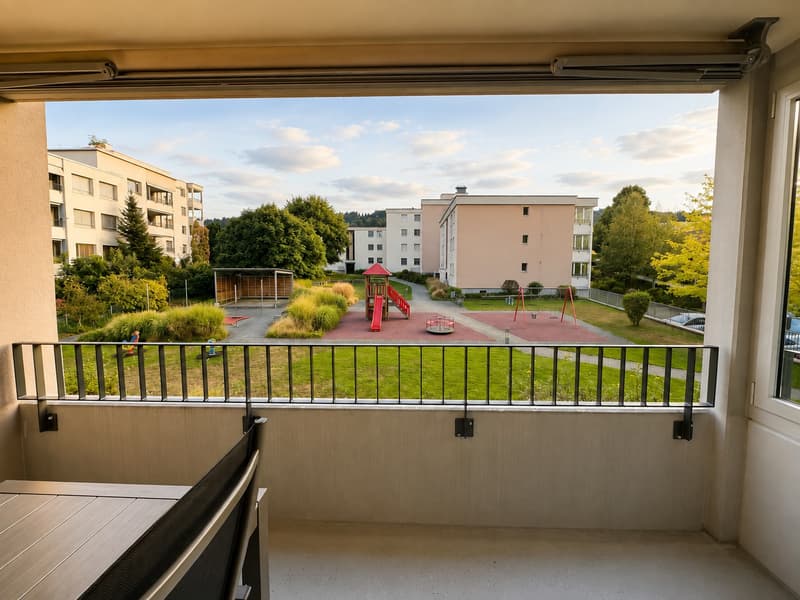 BEFRISTET: 01.10. - 31.12.2026: Möblierte 3.5-Zimmer-Wohnung mit Balkon in Risch-Rotkreuz (17)