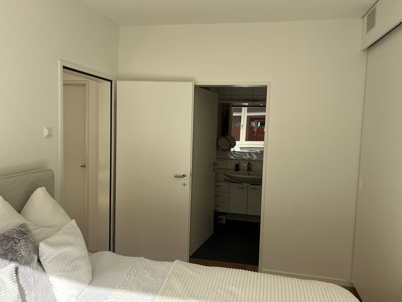 Möblierte 2.5-Zimmer-Wohnung mit Balkon und Seesicht in Zug (7)
