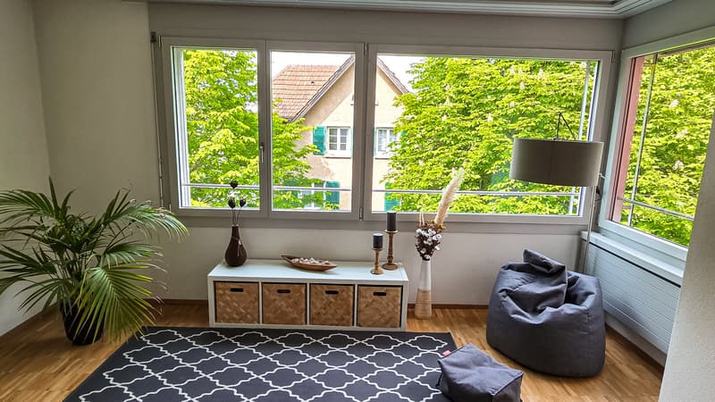 BEFRISTET: 01.12 - 31.03.27: Geräumige 4.5-Zimmer-Wohnung mit Balkon und schöner Aussicht in Luzern (3)