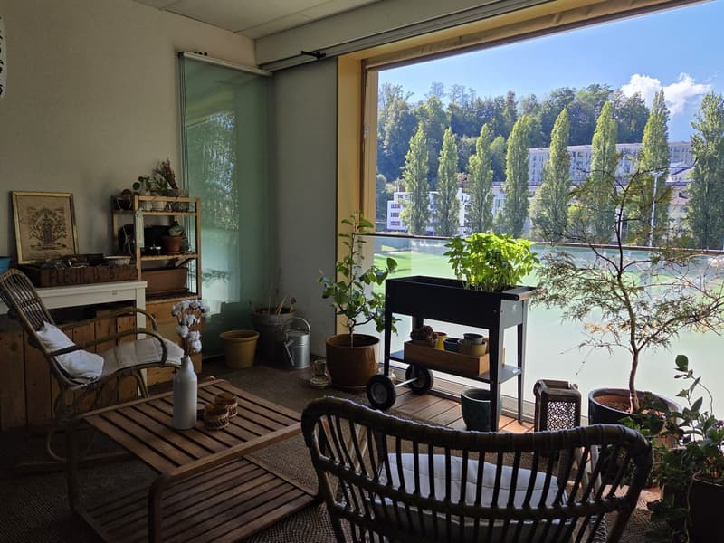 Charming furnished 3.5-Room Apartment with Balcony an rooftop terrace in the Heart of Luzern (9)