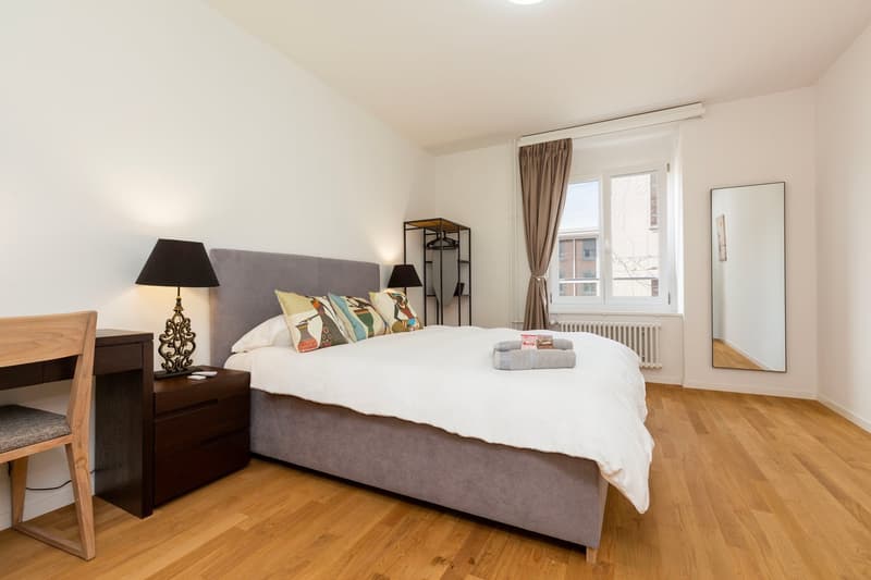 Möblierte 3.5-Zimmer-Wohnung mit Balkon an der Elisabethenstrasse, Zürich (1)