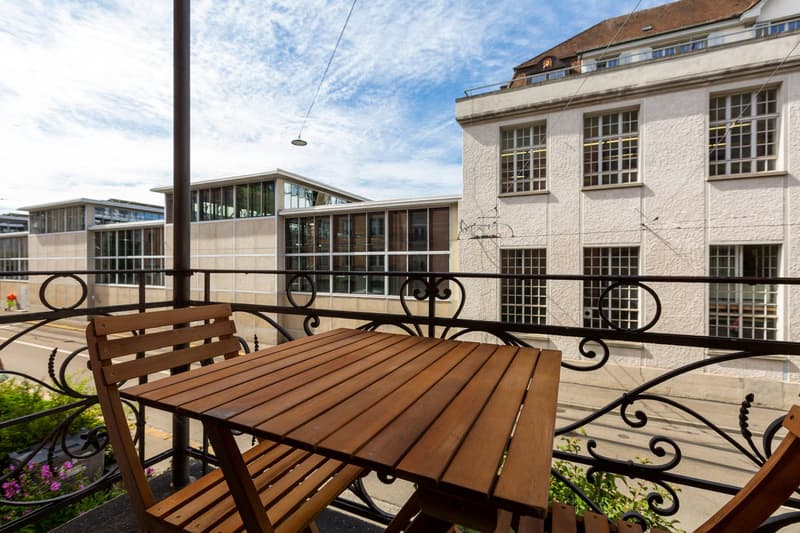 Möblierte 3.5-Zimmer-Wohnung mit Balkon an der Elisabethenstrasse, Zürich (16)