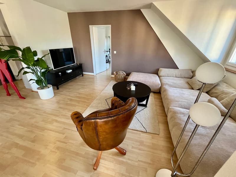 BEFRISTET: 01.12.26 - 30.04.27: Charmante 3.5-Zimmer-Dachwohnung mit sonnigen Balkonen in Luzern (3)