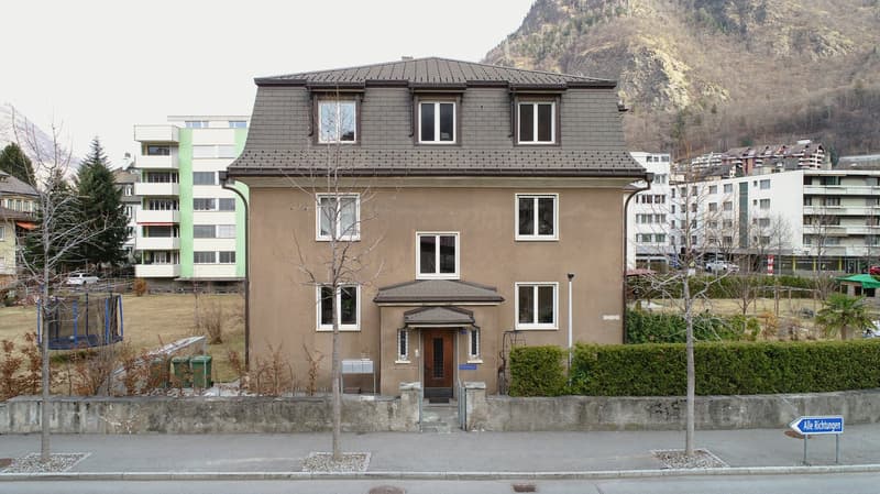 Altbauwohnung mit grossem Gartenanteil im Zentrum von Visp (10)