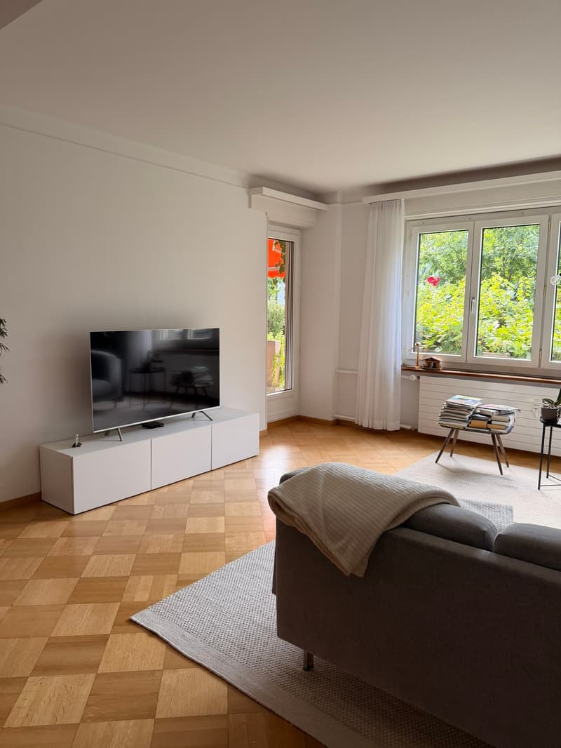 Altbauwohnung mit grossem Gartenanteil im Zentrum von Visp (2)