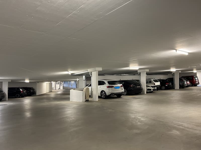 Einstellhallenplatz in Hünibach (1)