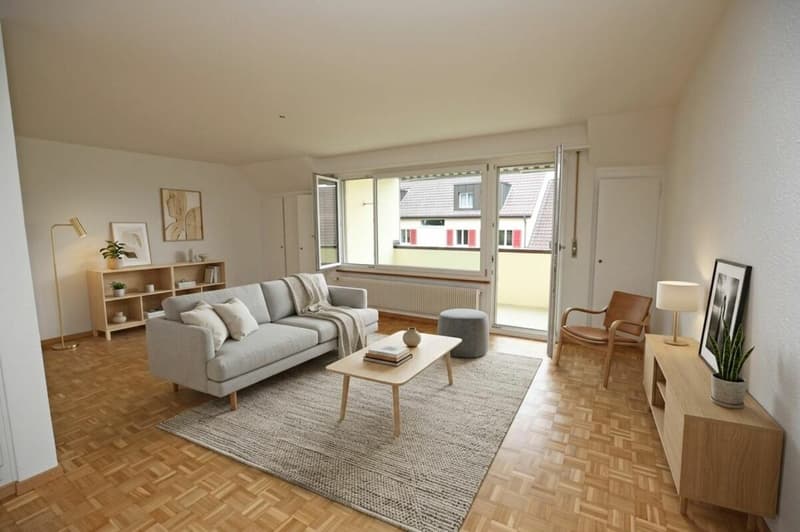 Teilsaniertes Studio in der Nähe von Bern - 57 m2 (2)