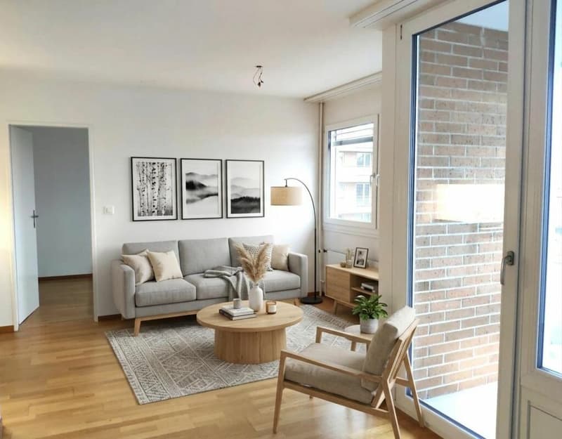 Teilsanierte 4.5-Zimmerwohnung im 6. OG in Ittigen mit Waschturm (3)