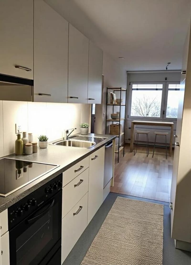 Teilsanierte 4.5-Zimmerwohnung im 6. OG in Ittigen mit Waschturm (2)
