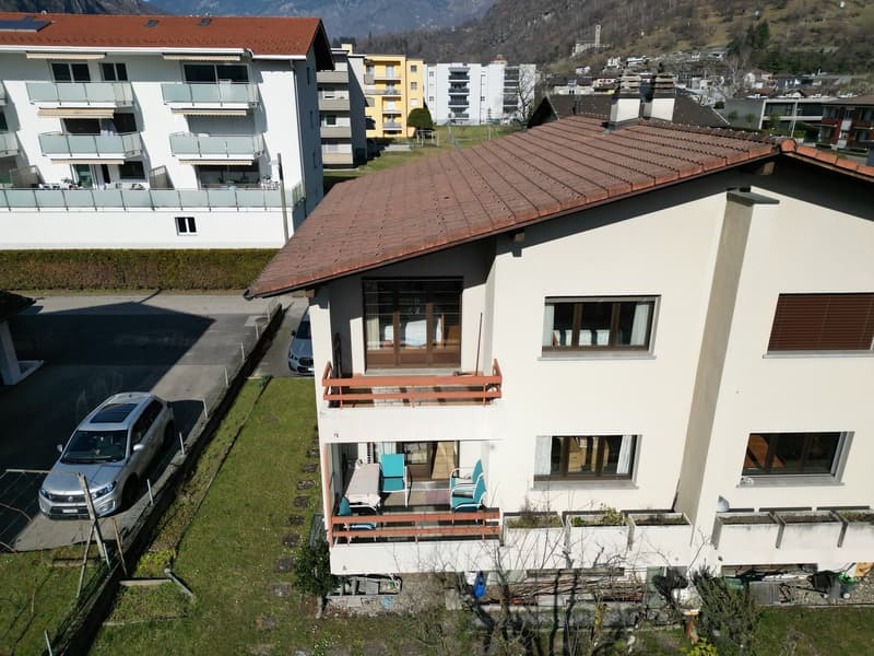 Villetta libera tre lati con terreno a Biasca (10)
