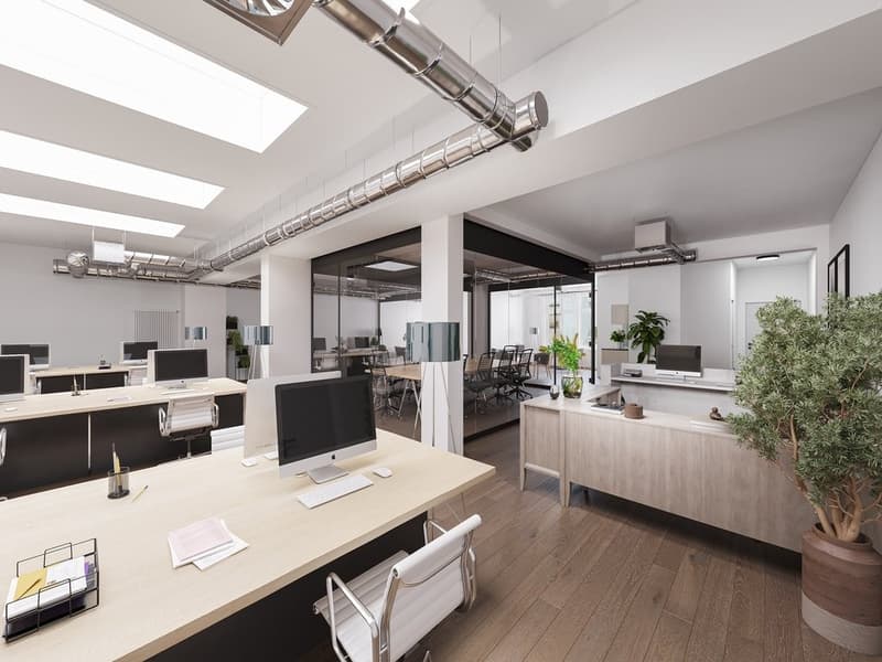 Open-Space-Bürofläche