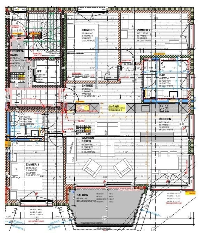 Grundrissplan
