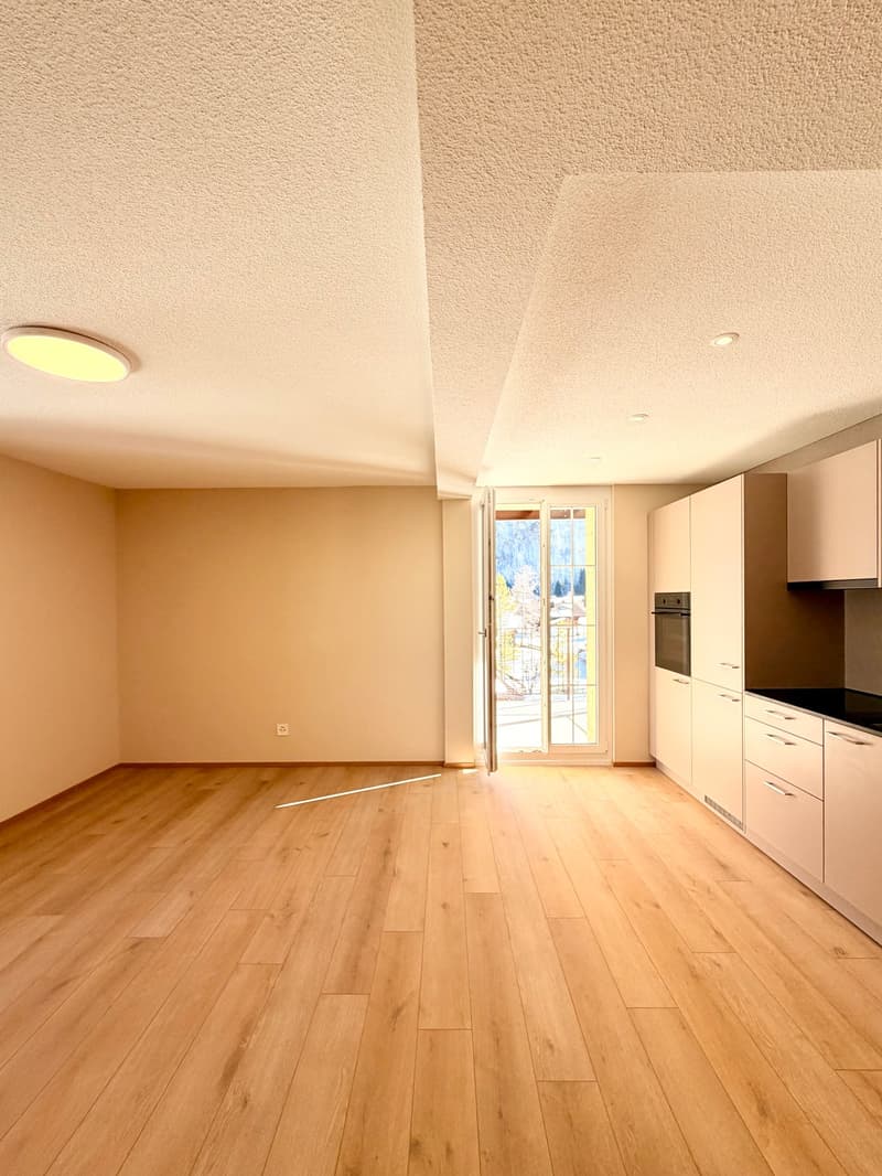 Charmante 3.5-Zimmer-Wohnung mit Balkon und herrlicher Aussicht in Kandersteg (3)