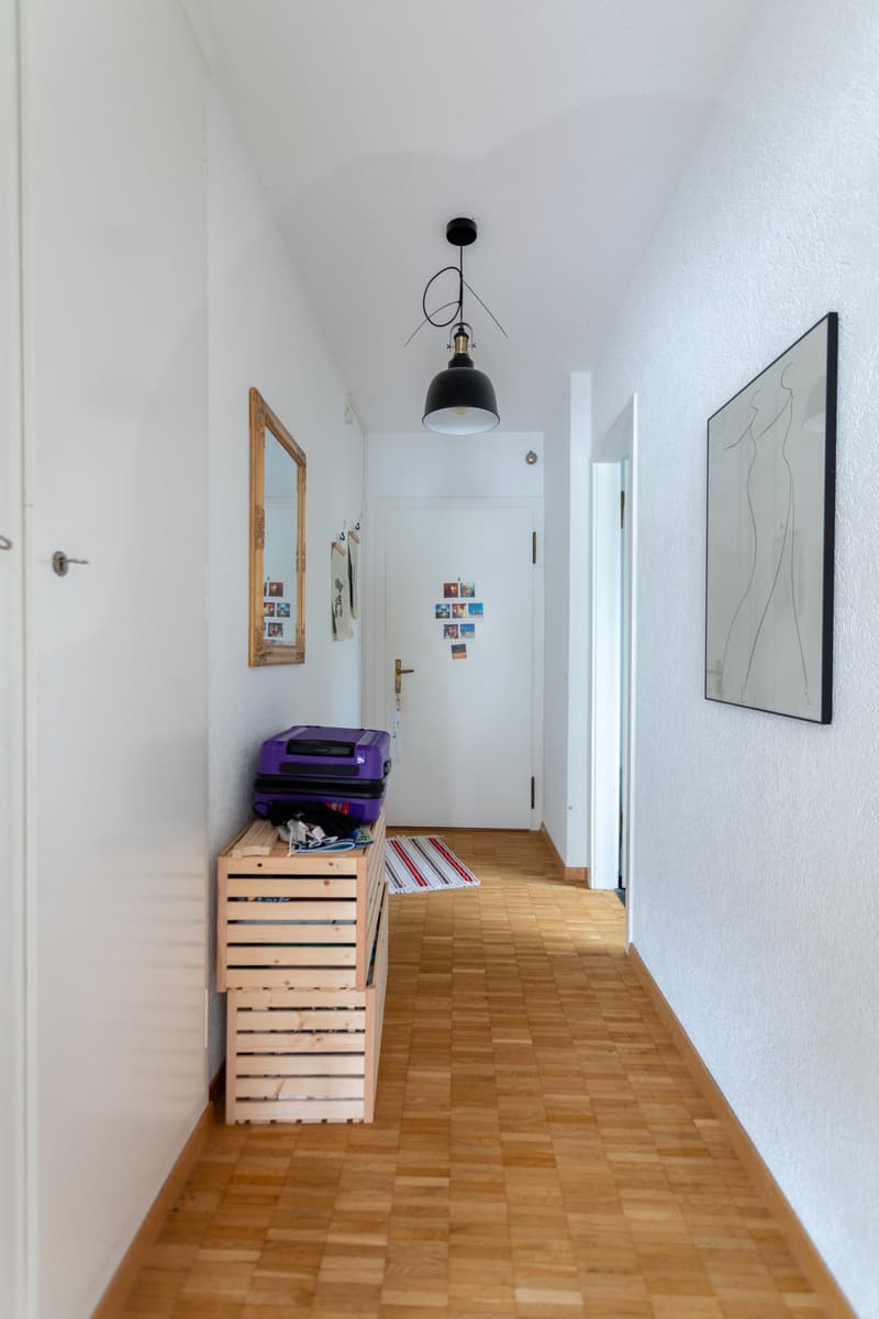 Grosszügie 1-Zimmer-Wohnung mit Kamin und Balkon in Bern (8)