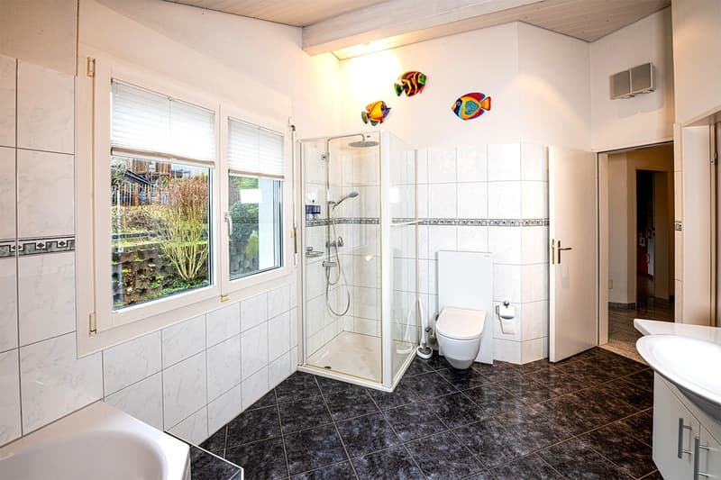 Modernes 5.5-Zimmer-Einfamilienhaus mit Pool und Traumaussicht in Wohlen (20)
