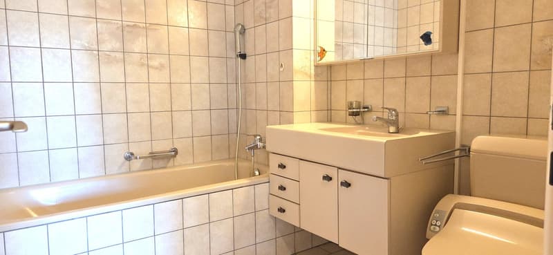 Charmante 4.5-Zimmer-Wohnung mit Garten und Kamin in Muhen (10)