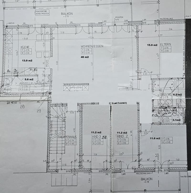Gepflegte 5.5-Zimmer-Wohnung mit Balkon und schöner Aussicht in Zurzach-Böbikon (19)