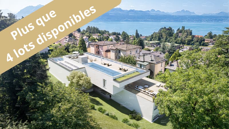 Vue lac à deux pas des commodités (4)