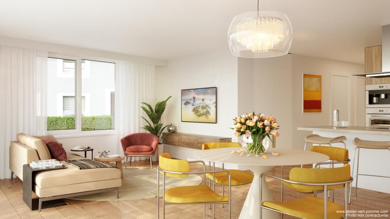 3.5 pièces avec grand balcon : Chantier ouvert ! (4)