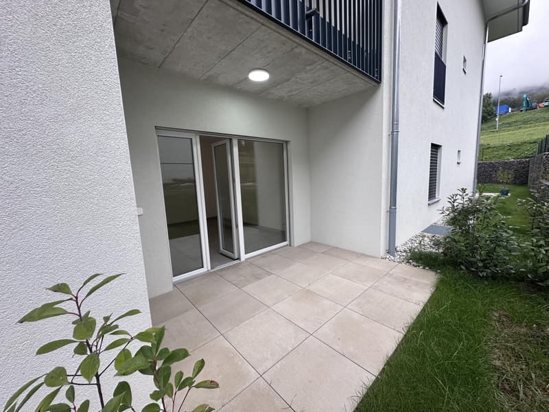 1,5 Pièce neuf avec terrasse et jardin ! (3)