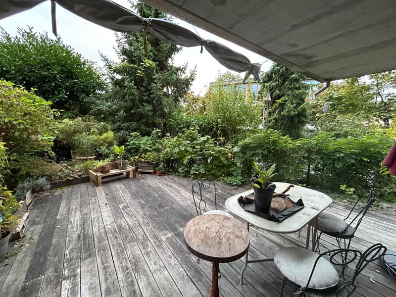 Maison mitoyenne de 4,5 pièces avec jardin privatif et terrasse (1)