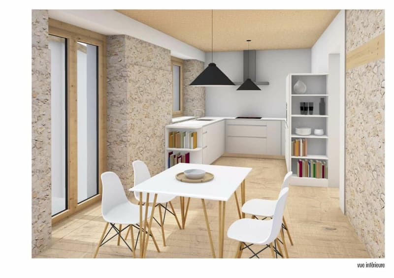 Superbe mazot rénové de 5.5 pièces sur la Commune de Fully (7)