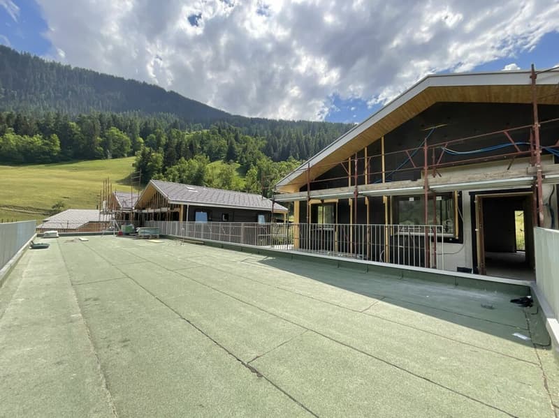 Appartement avec terrasse et jardin en cours de construction (13)