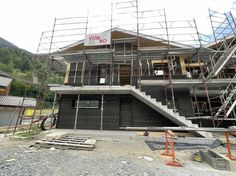 Appartement avec terrasse et jardin en cours de construction (17)