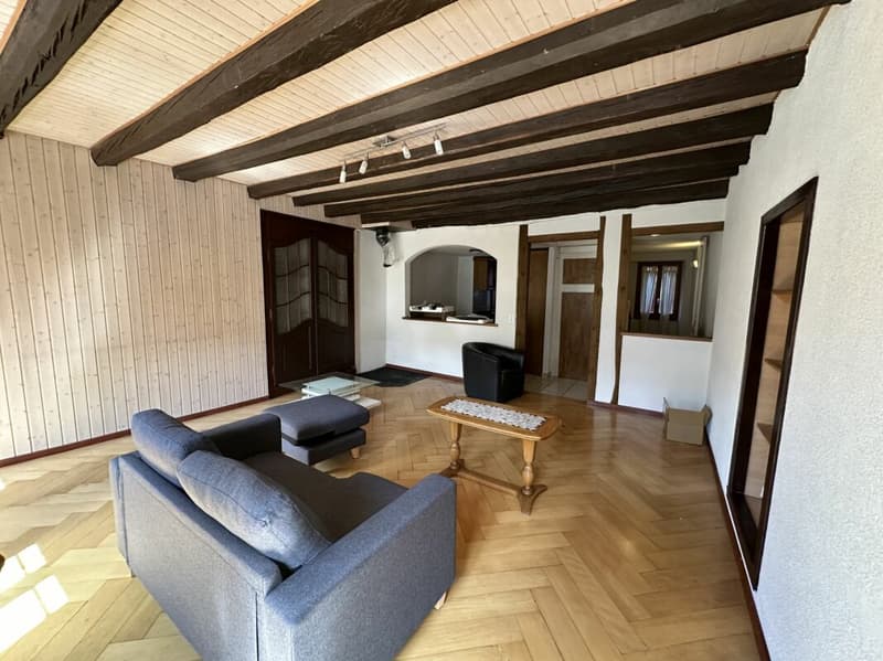 Salon appartement 5.5 pièces