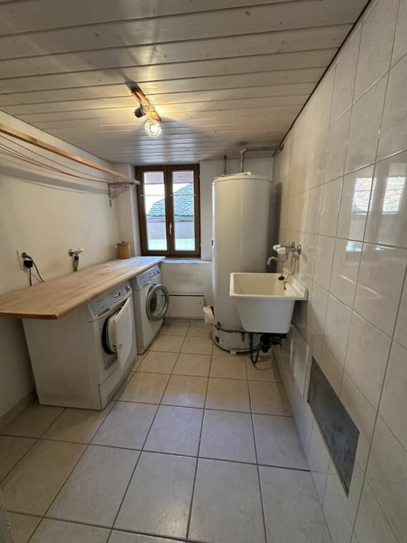 Buanderie appartement 5.5 pièces