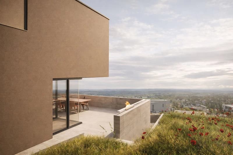 Villa mitoyenne contemporaine avec terrasse à Ursy (4)