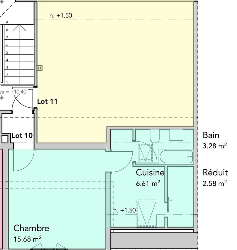 À vendre ? Combles de 40 m² ? Lot 11 | Un espace à imaginer selon vos envies (6)