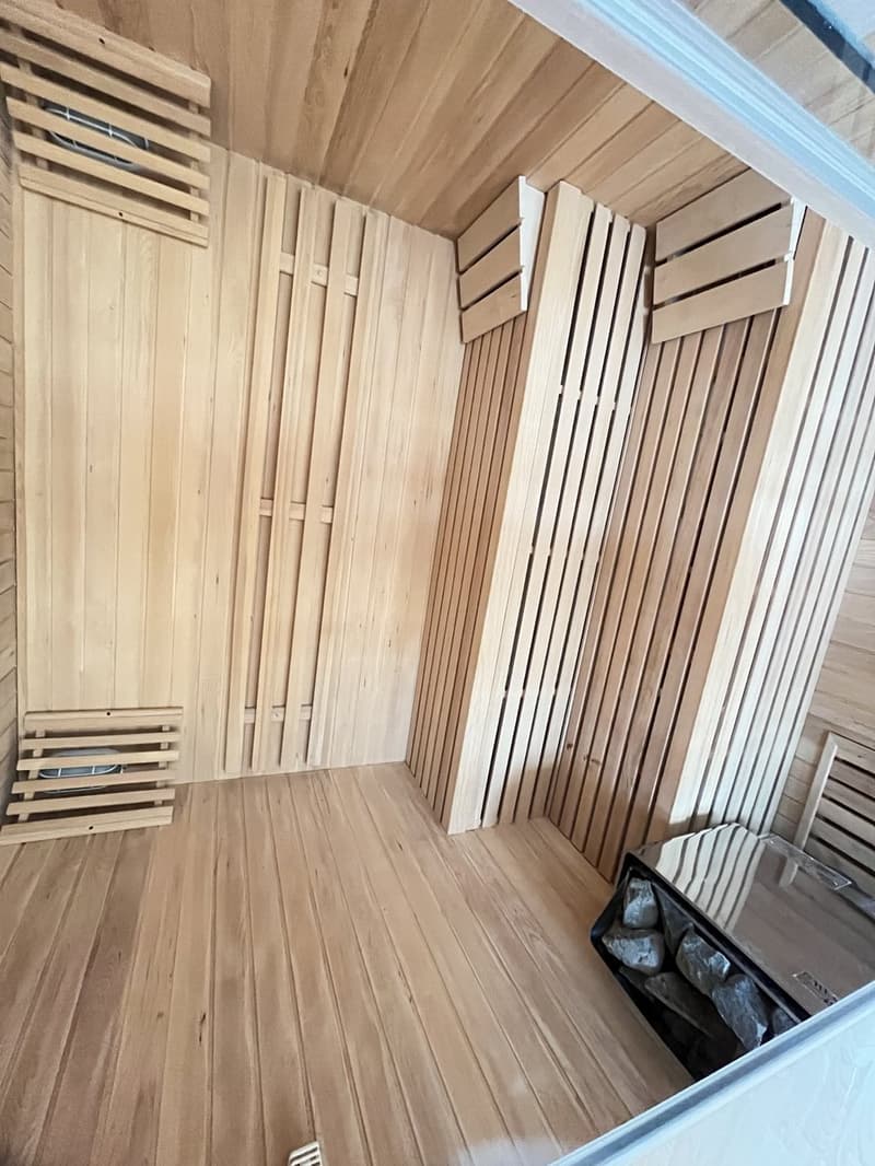 Hell 3-room duplex attic apartment with new kitchen and sauna for rent (14)