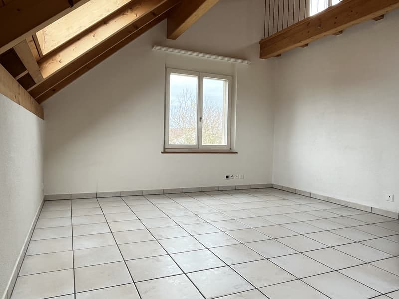 Hell 3-room duplex attic apartment with new kitchen and sauna for rent (4)