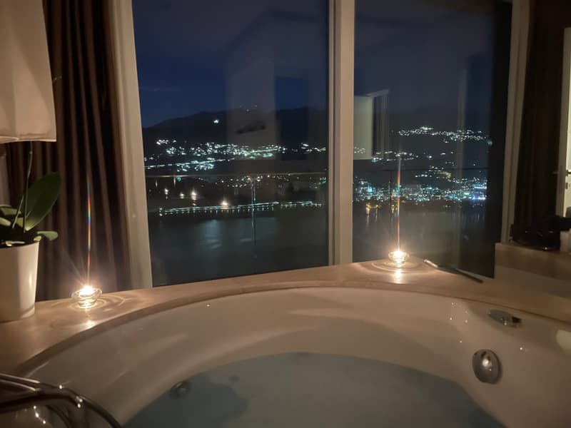 Lussuoso Appartamento Duplex, vista lago 180 gradi con Inifity Pool (6)