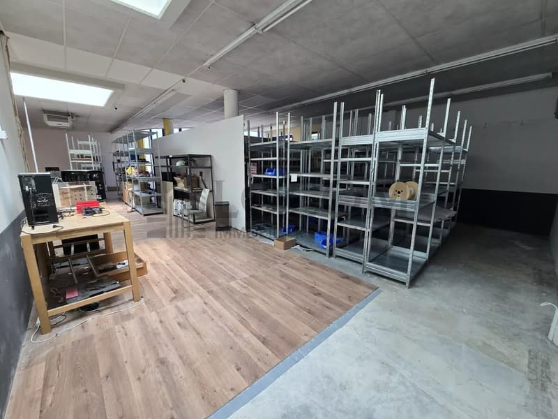 zone arrière dépôt / atelier