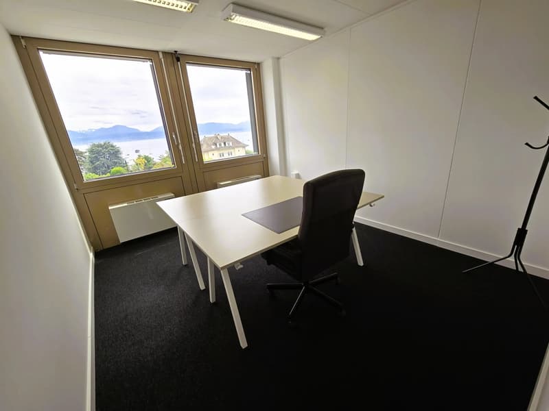 Desk ou Bureau privé avec vue lac (2)