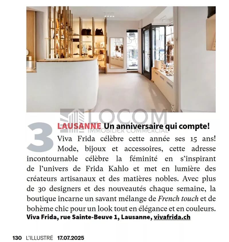 Viva Frida Lausanne ? votre commerce au centre-ville (3)