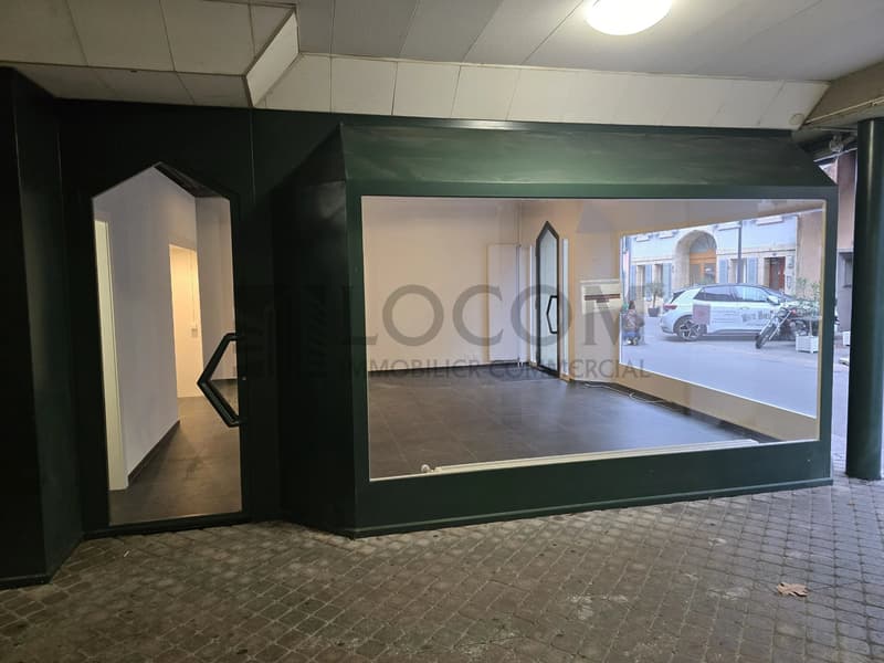 MORGES CENTRE | Arcade commerciale de 50 m² à louer | 2 belles vitrines | Boutique, showroom ou services (2)
