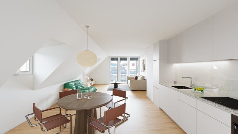 Visualisierung Wohnung W6
