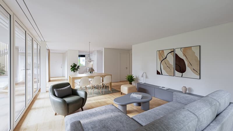 Visualisierung Wohnung W2