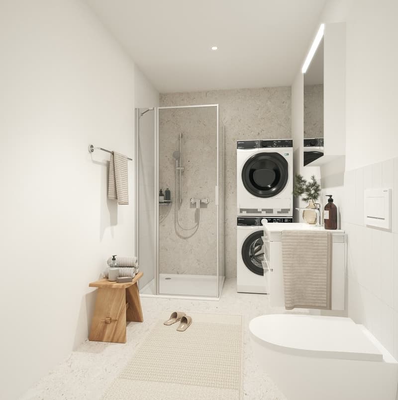 Visualisierung WC/Dusche