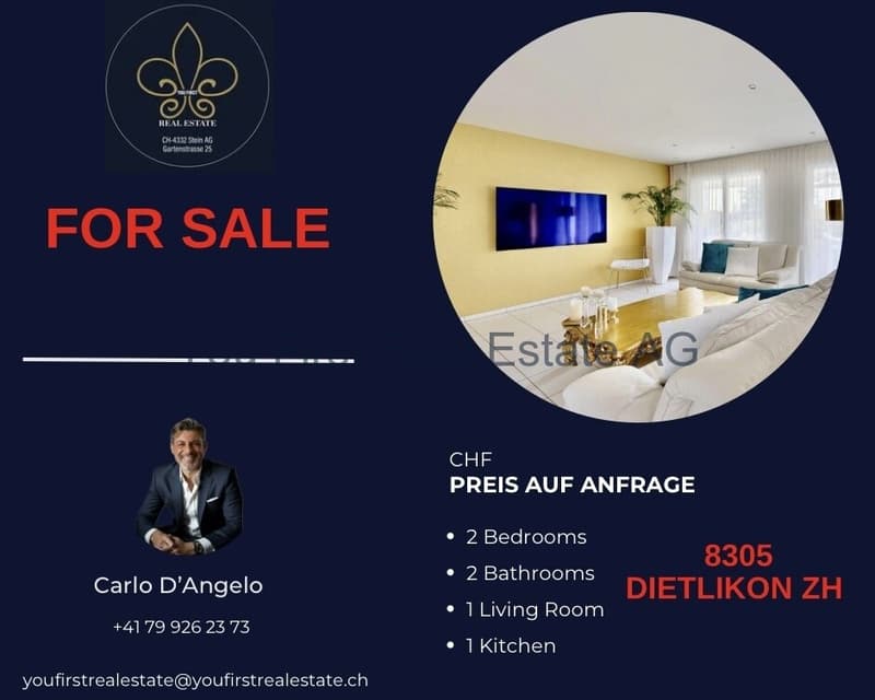 Elegantes Wohnen in Dietlikon: Modernes Zuhause mit Fernblick (1)