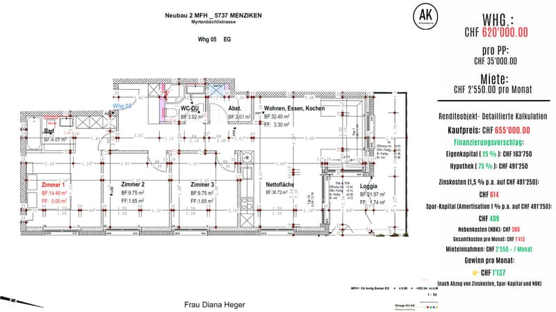 Gartenwohnung mit Wintergarten, Grillplatz und Fitnessraum (1)