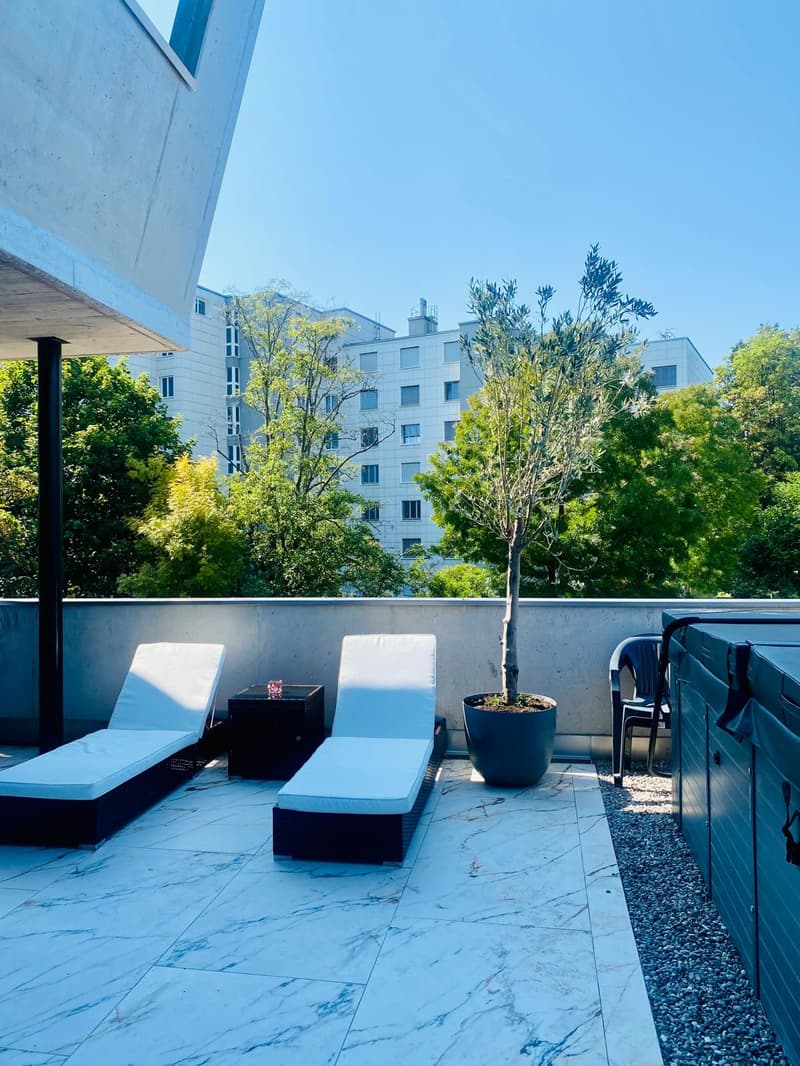 Luxuriös mit Wintergarten, 2 Ged.sitzplätze, 2 Terrassen & Swimingpool (16)