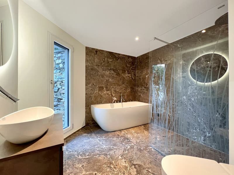 Ronco sopra Ascona - Modernes Tessiner-Haus (6)