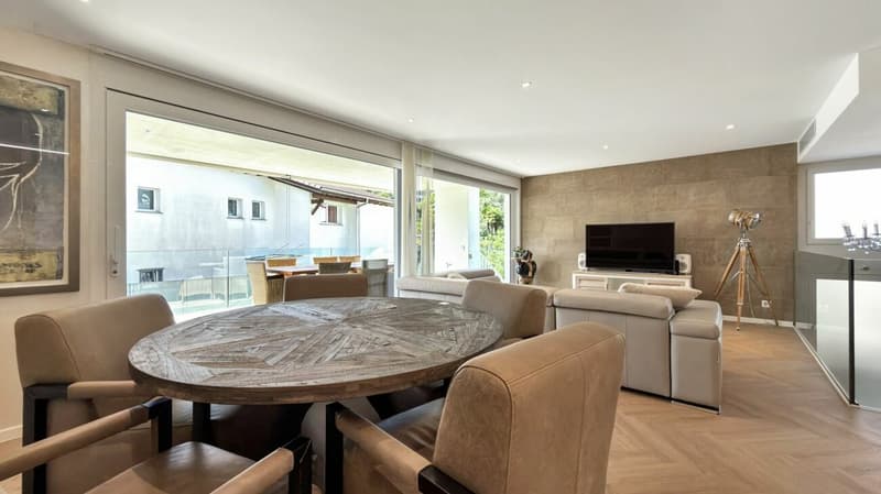 Losone - Exklusive Wohnung mit privatem Garten (3)