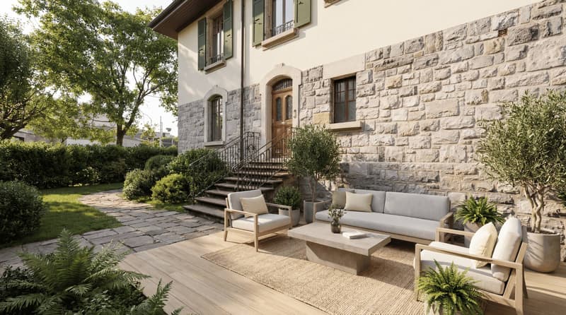 Appartement d'exception de 160 m² avec jardin, à deux pas d'Ouchy (2)