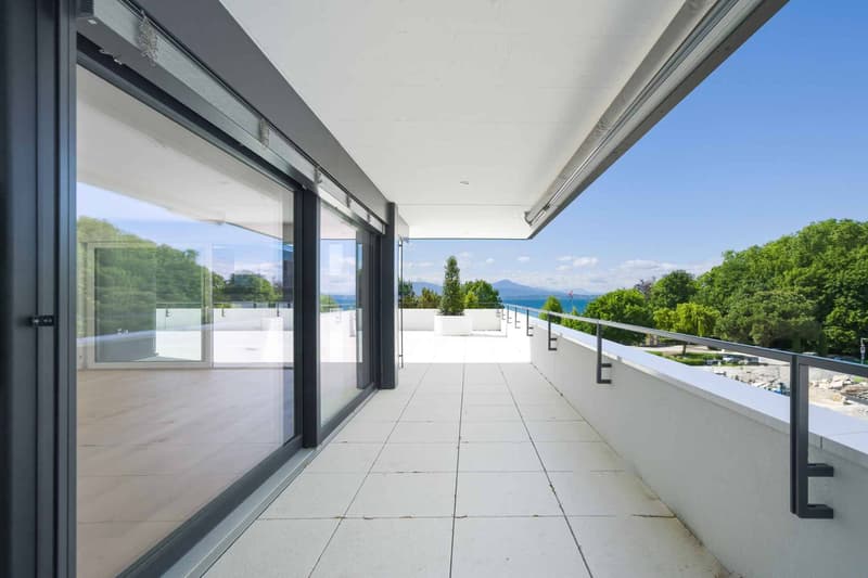 Appartement neuf de  standing - 4.5 pièces en angle avec terrasse de 164m² (5)